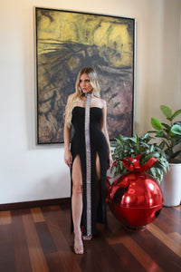 Vestido black & shine