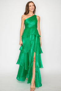 Vestido green bloom