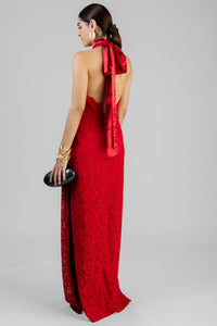 Vestido red lace