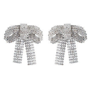 Aretes Bow Silver