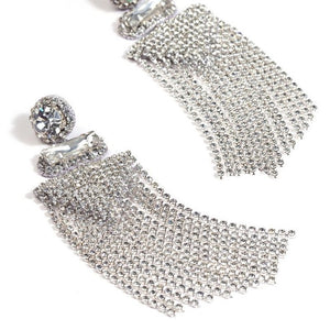 Aretes silver glam