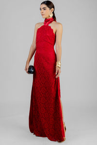 Vestido red lace