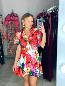 Vestido flower total