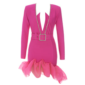 Vestido retro pink