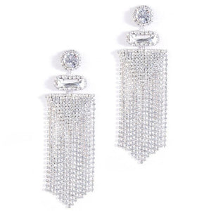 Aretes silver glam