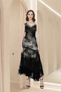 Vestido black lace