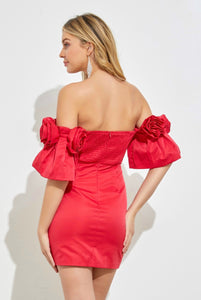 Vestido hot roses