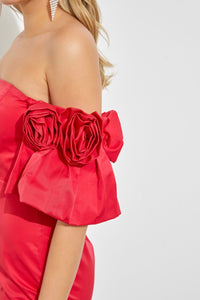 Vestido hot roses