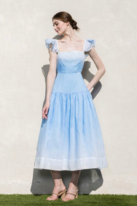 Vestido baby blue degradado