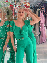 Cargar imagen en el visor de la galería, Jumpsuit verde Olán
