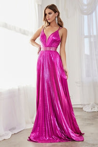 RENTA Vestido fuscia