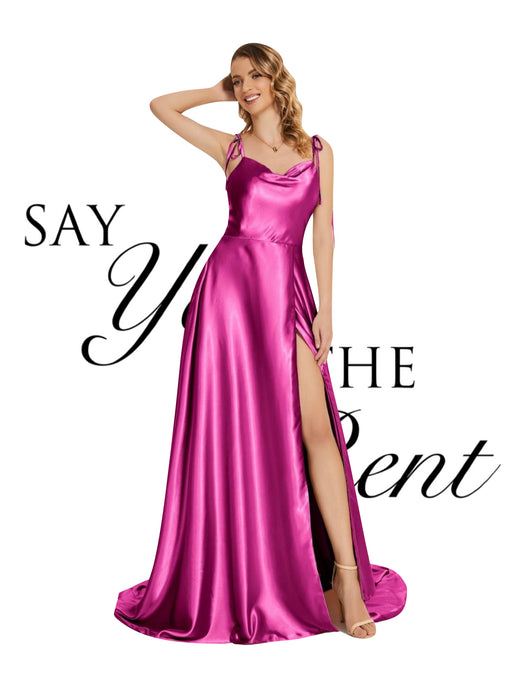 RENTA Vestido rosa brillo – Mun Boutique & Showroom