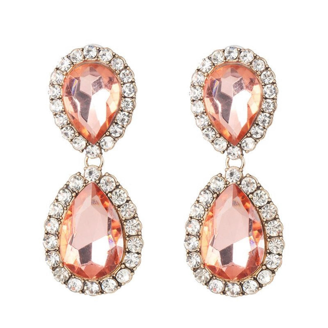 Aretes rose gold