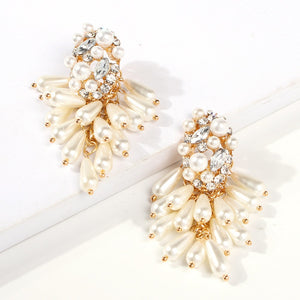 Aretes perlas vintage